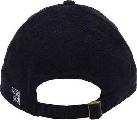 The Game GB568 Relaxed Corduroy Cap - Navy - HIT a Double - 2