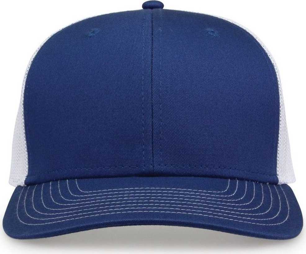 The Game GB452E Everyday Trucker Cap - Sea Blue White - HIT a Double