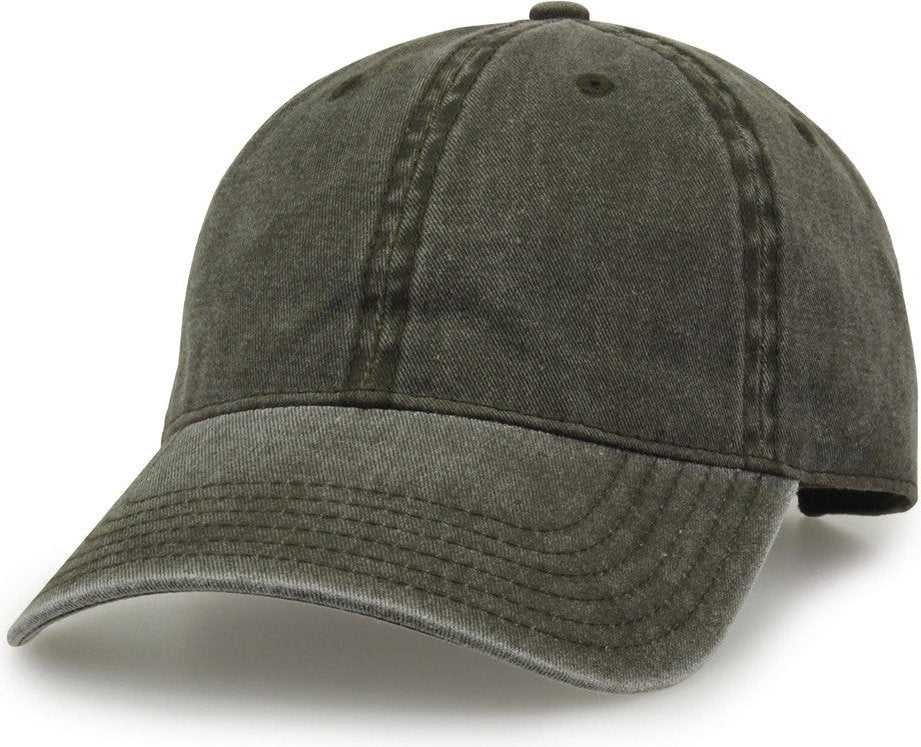 The Game GB465 Pigment Dyed Twill Cap - Army Green