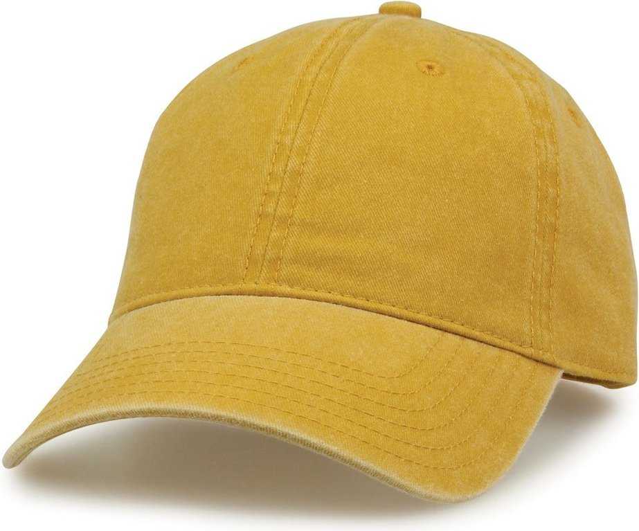 The Game GB465 Pigment Dyed Twill Cap - Mustard
