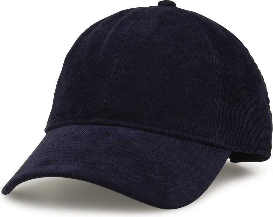 The Game GB468 Relaxed Corduroy Cap - Navy