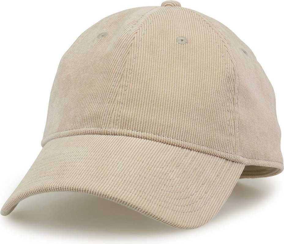 The Game GB468 Relaxed Corduroy Cap - Stone