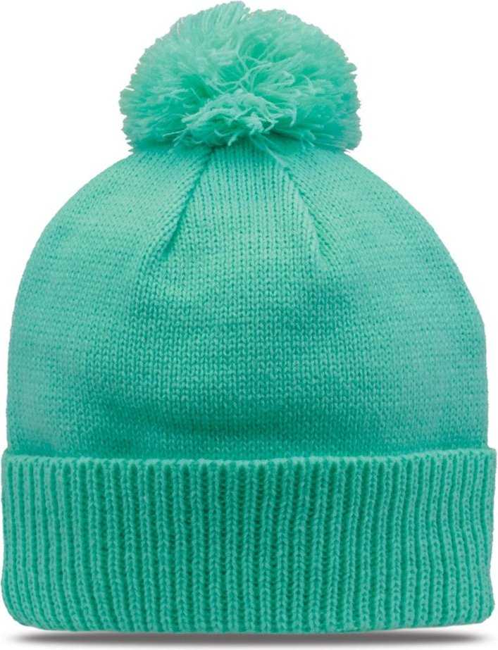 The Game GB472 Rollup Beanie with Pom - Gumdrop