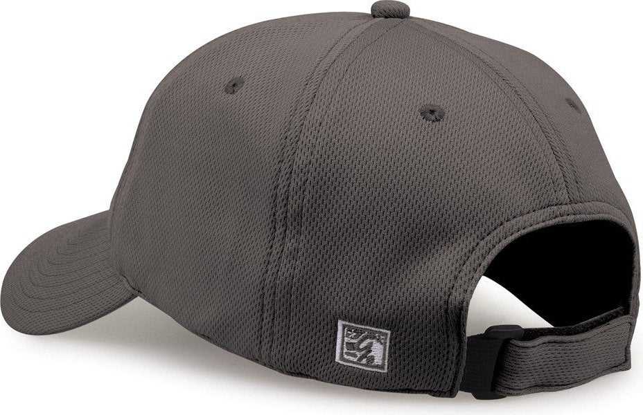 The Game GB474 Relaxed Recycled Perfomance Cap - Graphite - HIT a Double - 3