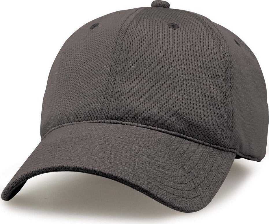 The Game GB474 Relaxed Recycled Perfomance Cap - Graphite - HIT a Double - 1