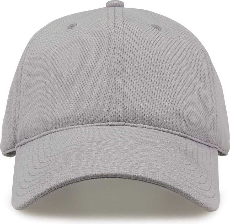 The Game GB474 Relaxed Recycled Perfomance Cap - Light Grey - HIT a Double - 2