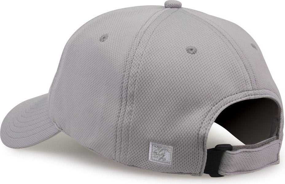 The Game GB474 Relaxed Recycled Perfomance Cap - Light Grey - HIT a Double - 3
