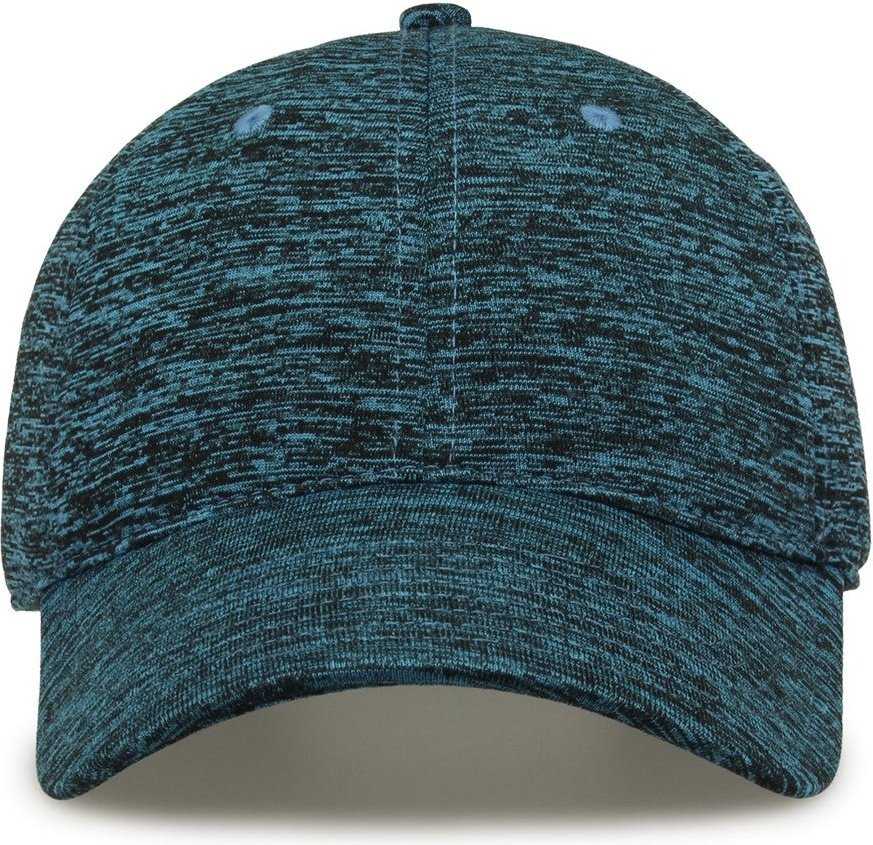 The Game GB477 Peppered Heather Cap - Blue - HIT a Double - 2