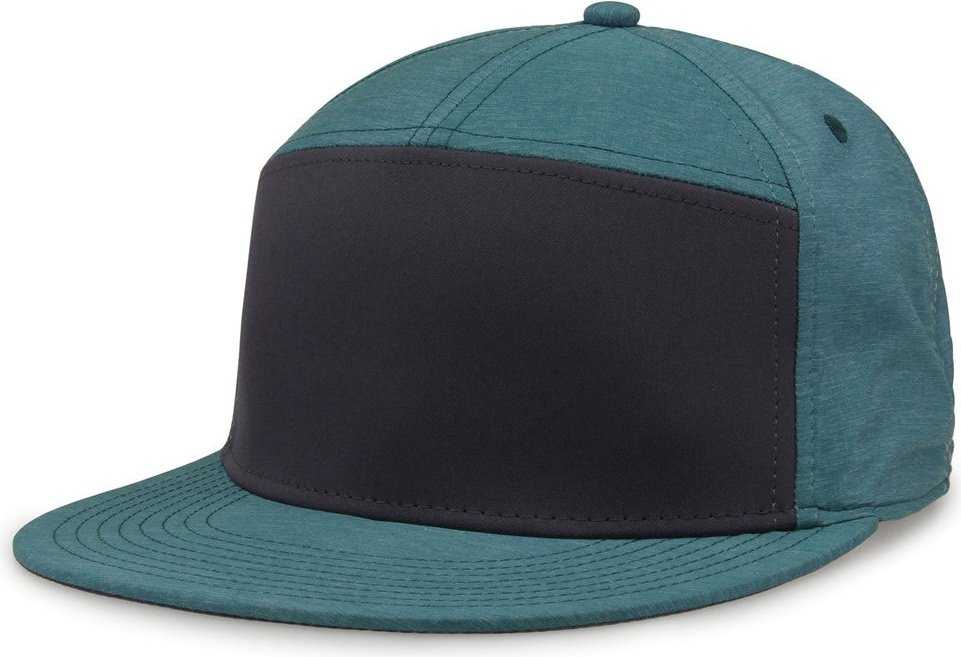 The Game GB478 Euro Panel Cap - Green - HIT a Double - 1