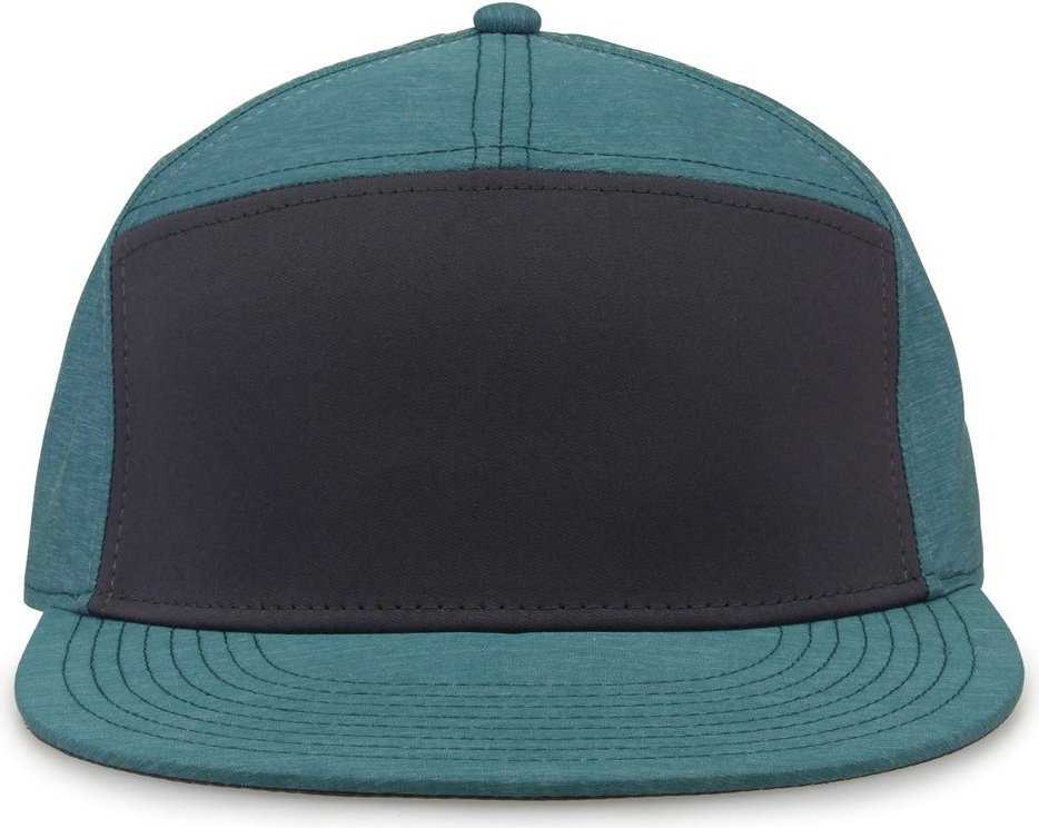 The Game GB478 Euro Panel Cap - Green - HIT a Double - 2