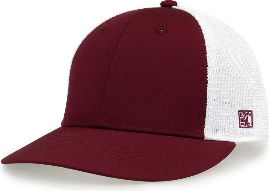 The Game GB483A GameChanger and Diamond Mesh Adjustable Cap - Maroon
