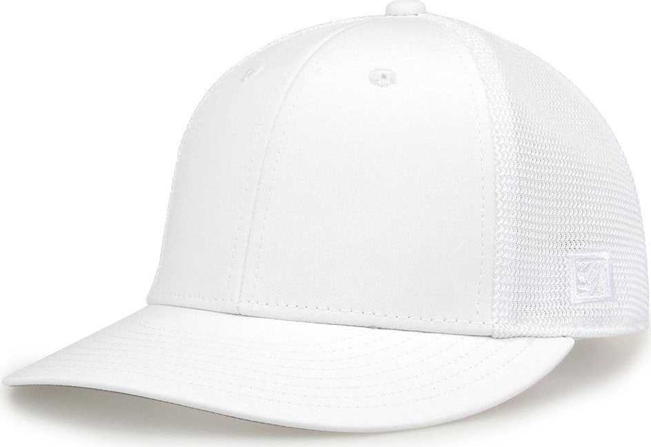 The Game GB483A GameChanger and Diamond Mesh Adjustable Cap - White
