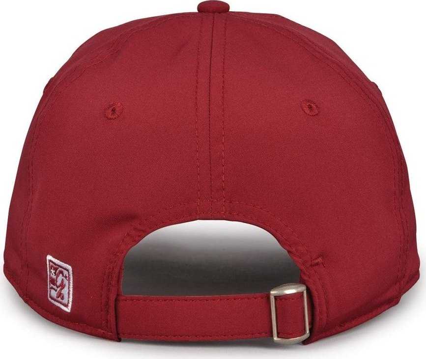 The Game GB484 Low Profile GameChanger Cap - Cardinal - HIT a Double - 3