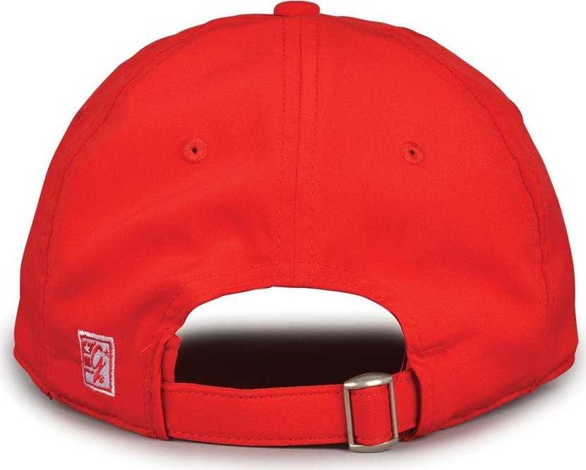 The Game GB484 Low Profile GameChanger Cap - Red - HIT a Double - 3