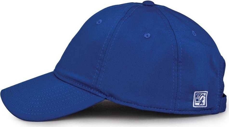 The Game GB484 Low Profile GameChanger Cap - Royal - HIT a Double - 2