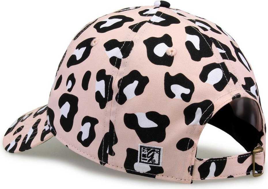 The Game GB490 Relaxed Leopard Cap - Creamsicle