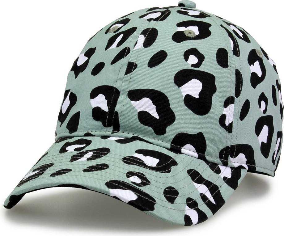 The Game GB490 Relaxed Leopard Cap - Greenstone - HIT a Double - 2