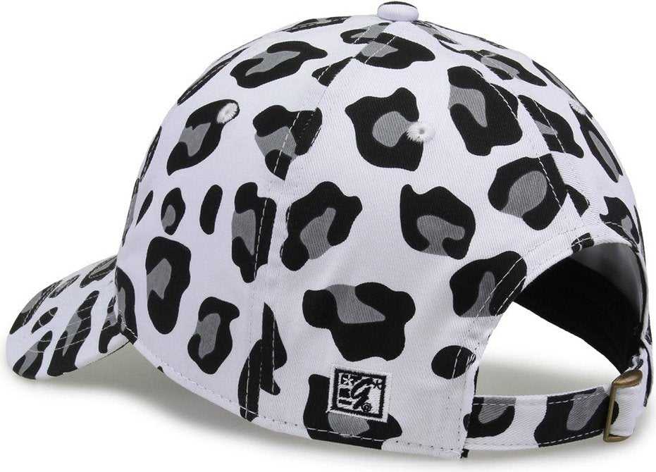 The Game GB490 Relaxed Leopard Cap - White