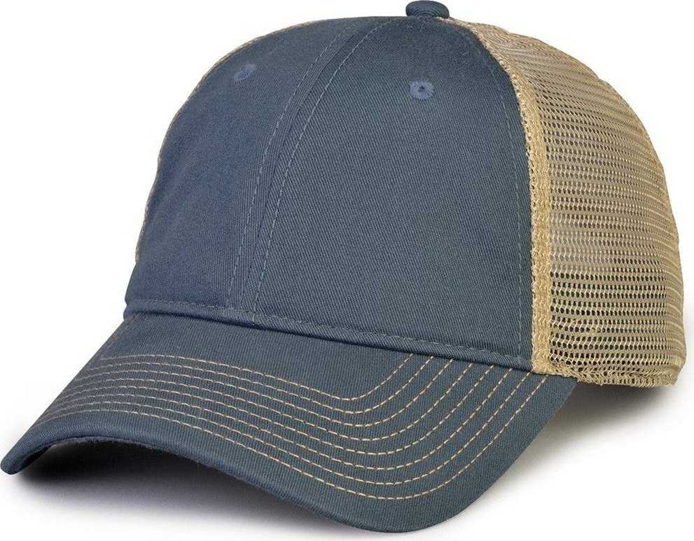 The Game GB880 Soft Trucker Cap - Marine - HIT a Double - 1