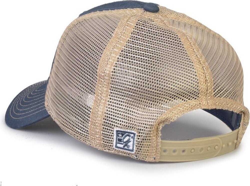 The Game GB880 Soft Trucker Cap - Marine - HIT a Double - 3