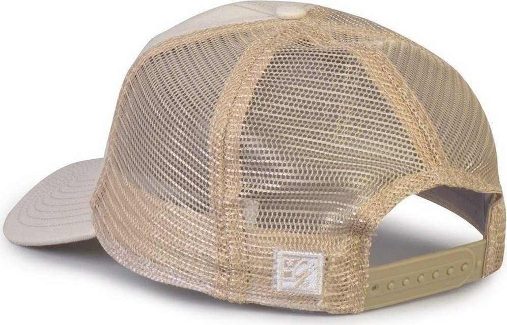 The Game GB880 Soft Trucker Cap - Stone - HIT a Double - 3
