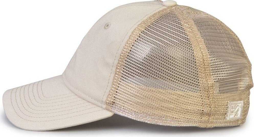 The Game GB880 Soft Trucker Cap - Stone - HIT a Double - 1