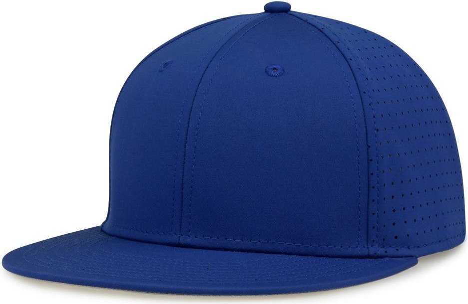 The Game GB906Y Youth Perforated GameChanger Snapback Cap - Royal
