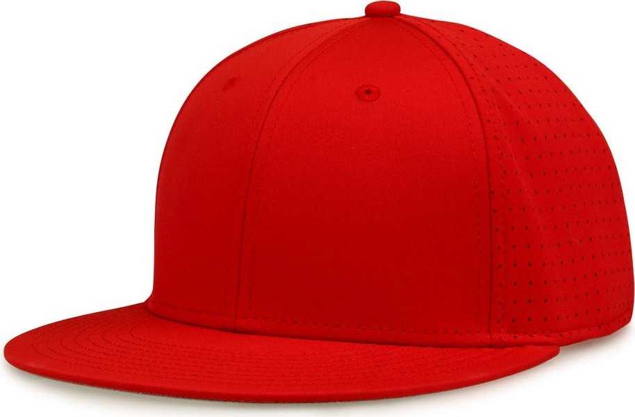 The Game GB906 Perforated GameChanger Snapback Cap - Red