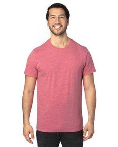 Threadfast Apparel 100A Unisex ULIGHTimate T-Shirt - Red Heather - HIT a Double
