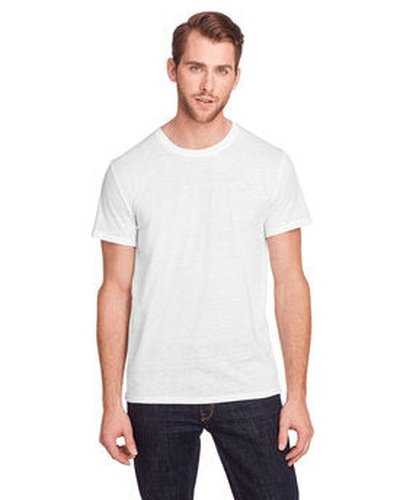 Threadfast Apparel 102A Unisex Triblend Short-Sleeve T-Shirt - Solid White Triblend - HIT a Double