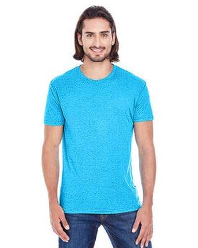 Threadfast Apparel 103A Men&#39;s Triblend Fleck Short-Sleeve T-Shirt - Turquoise Fleck - HIT a Double