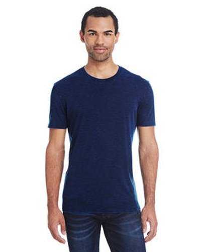 Threadfast Apparel 115A Unisex Cross Dye Short-Sleeve T-Shirt - Electric Blue - HIT a Double