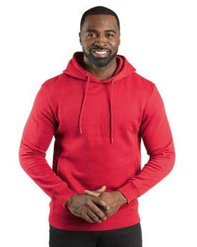 Threadfast Apparel 320H Unisex ULIGHTimate Fleece Pullover Hooded Sweatshirt - Red - HIT a Double