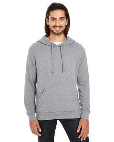 Threadfast Apparel 321H Unisex Triblend French Terry Hoodie - Charcoal Heather - HIT a Double