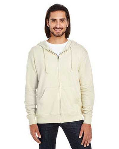 Threadfast Apparel 321Z Unisex Triblend French Terry Full-Zip - Cream - HIT a Double