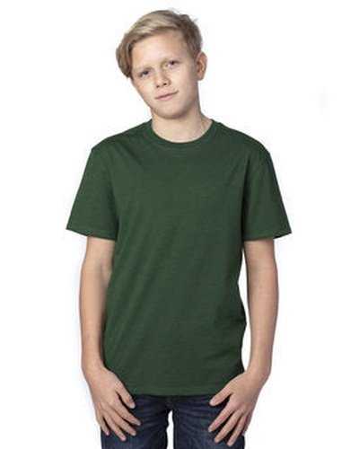Threadfast Apparel 600A Youth ULIGHTimate T-Shirt - Forest Green - HIT a Double