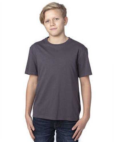 Threadfast Apparel 600A Youth ULIGHTimate T-Shirt - Graphite - HIT a Double