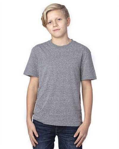 Threadfast Apparel 602A Youth Triblend T-Shirt - Gray Triblend - HIT a Double