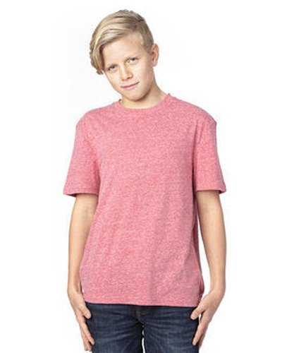 Threadfast Apparel 602A Youth Triblend T-Shirt - Red Triblend - HIT a Double