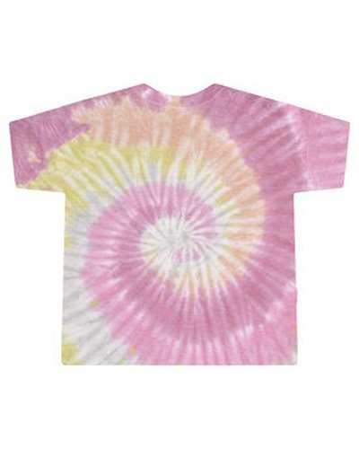 Tie-Dye 1050CD Ladies&#39; Cropped T-Shirt - Desert Rose - HIT a Double