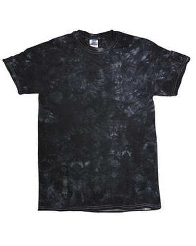 Tie-Dye 1390 Crystal Wash T-Shirt - Black - HIT a Double