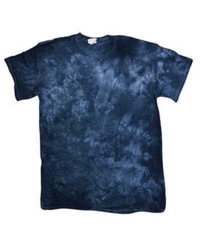 Tie-Dye 1390 Crystal Wash T-Shirt - Navy - HIT a Double