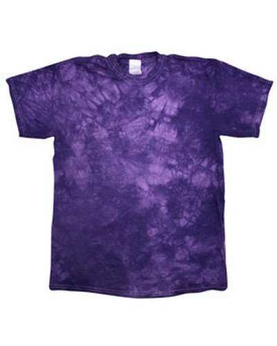 Tie-Dye 1390 Crystal Wash T-Shirt - Purple - HIT a Double