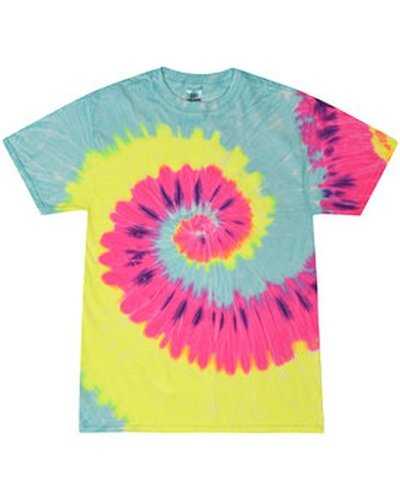 Tie-Dye CD100Y Youth 54 oz 100% Cotton T-Shirt - Blast - HIT a Double