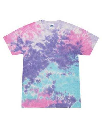 Tie-Dye CD100Y Youth 54 oz 100% Cotton T-Shirt - Cotton Candy - HIT a Double