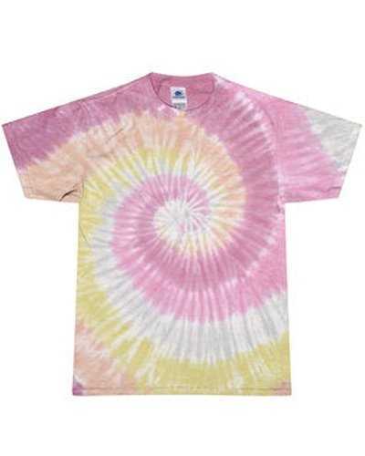 Tie-Dye CD100Y Youth 54 oz 100% Cotton T-Shirt - Desert Rose - HIT a Double