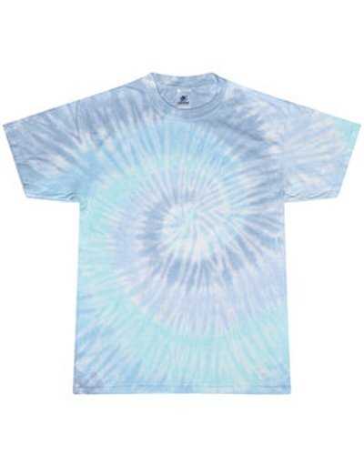 Tie-Dye CD100Y Youth 54 oz 100% Cotton T-Shirt - Lagoon - HIT a Double