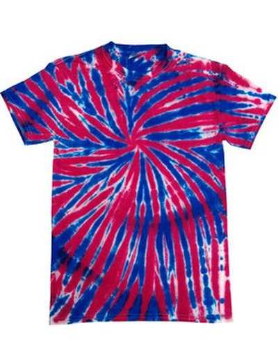 Tie-Dye CD100Y Youth 54 oz 100% Cotton T-Shirt - Union Jack - HIT a Double