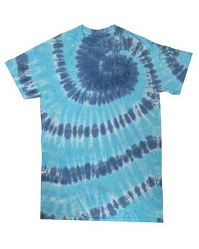 Tie-Dye CD100 Adult 54 oz, 100% Cotton T-Shirt - Coral Reef - HIT a Double
