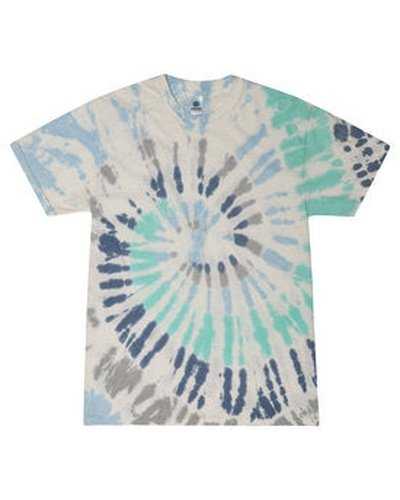 Tie-Dye CD100 Adult 54 oz, 100% Cotton T-Shirt - Glacier - HIT a Double